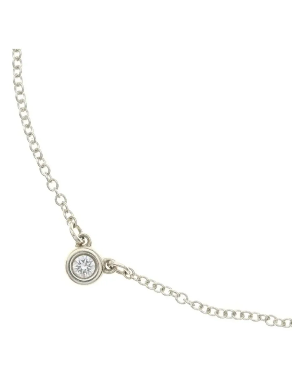 Tiffany & Co by the Yard Pendant Chain Silver